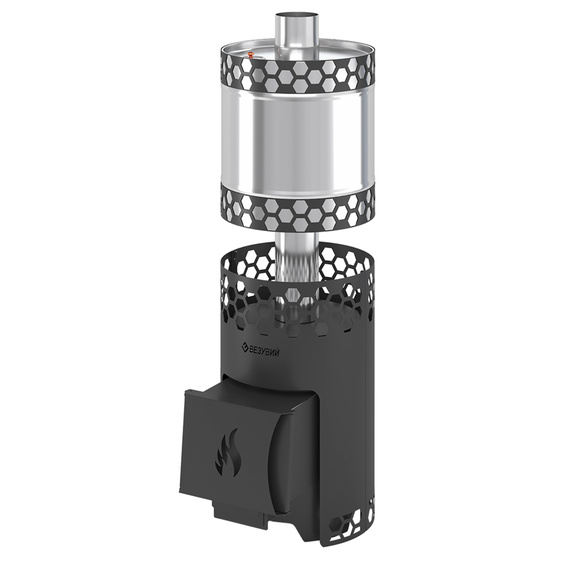 Пчёлка с встроенным баком для воды печь для бани 21890