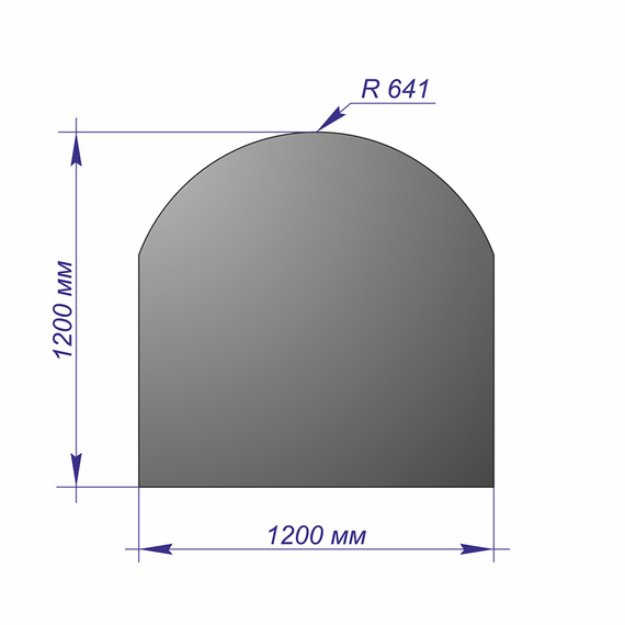 Лист напольный Бронза 1200*1200*1,5 R641 7190