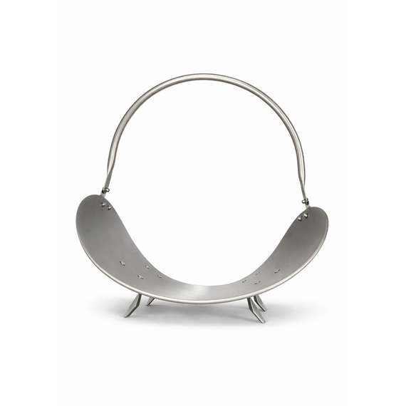 Дровница Эверест Н001-S никель № 3