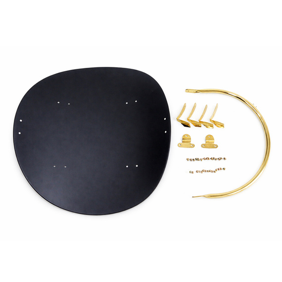 Дровница Эверест Н001-РВ латунь/черная № 4