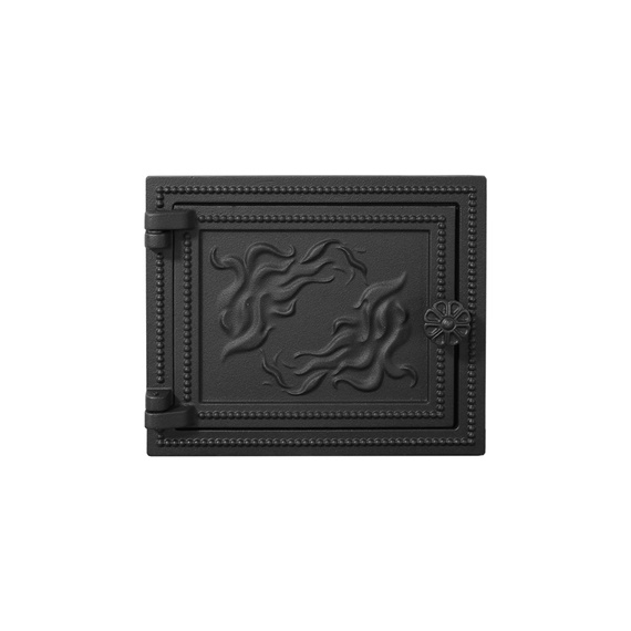 Дверка печная ДТ-3 Антрацит (Т) 210х250 мм 