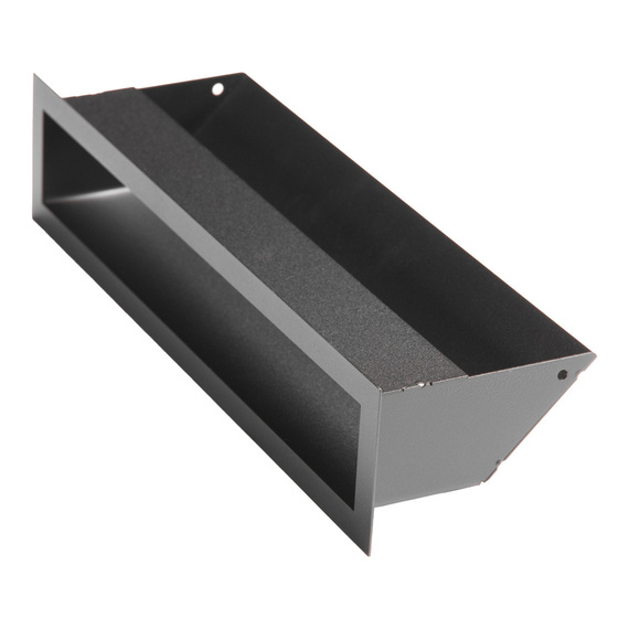 Решетка каминная 9*40 черная (RK9/40/45/B) № 2