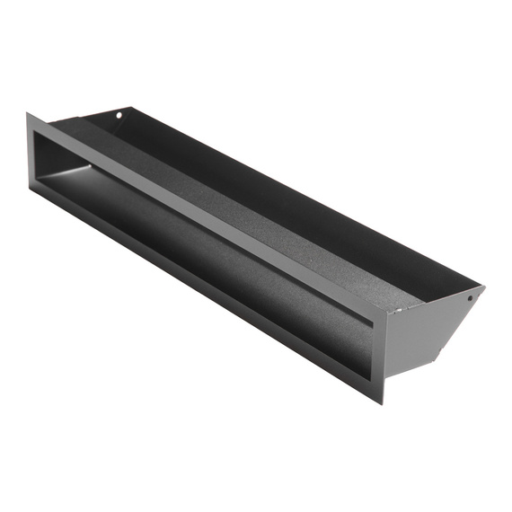 Решетка каминная 9*60 черная (RK9/60/45/B) № 3