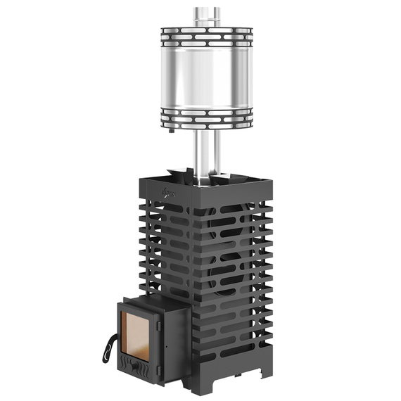 Aston 20 стекло с баком на трубе печь для бани 