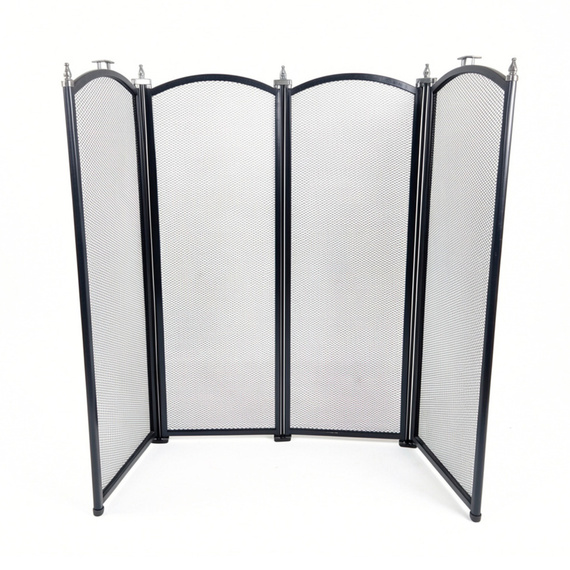 Каминный экран Эверест FS201-B-B черный № 2