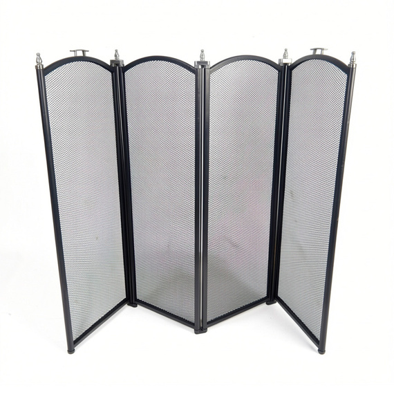 Каминный экран Эверест FS201-B-B черный № 3