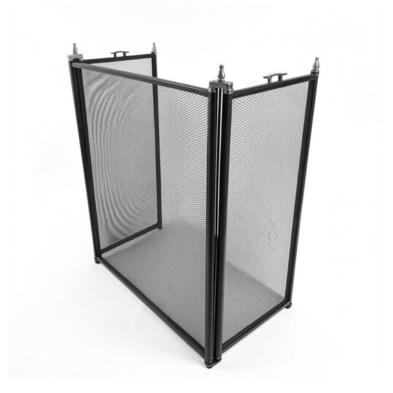 Каминный экран Эверест FS202-B-B черный № 4