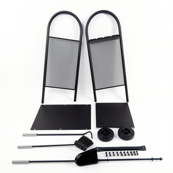 Дровница Эверест Н100-B-В черная № 5