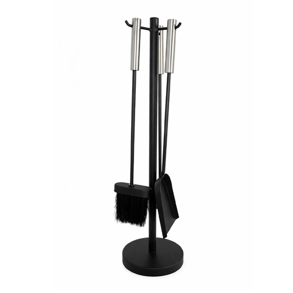 Каминный набор Эверест K239-XB никель/черный № 3