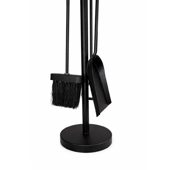 Каминный набор Эверест K239-XB никель/черный № 4