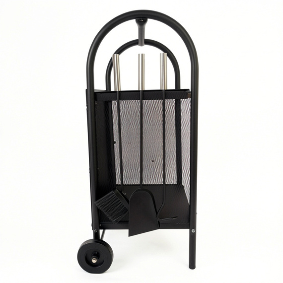 Дровница Эверест Н100-B-В черная № 2