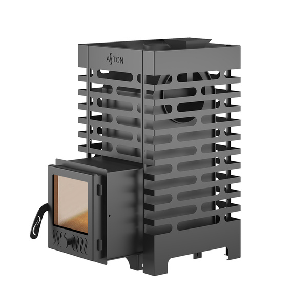 Aston 16 стекло с баком на трубе печь для бани № 2