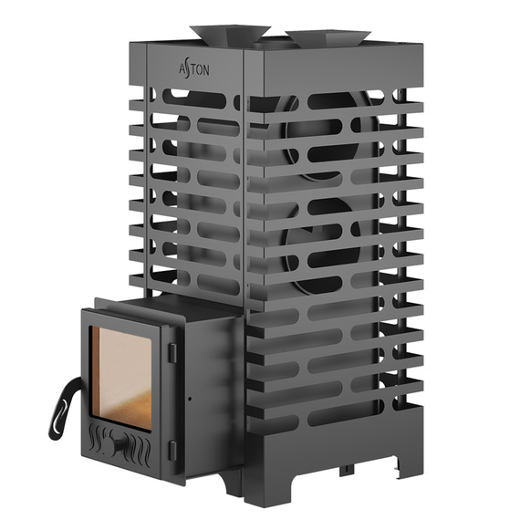 Aston 20 стекло с баком на трубе печь для бани № 2
