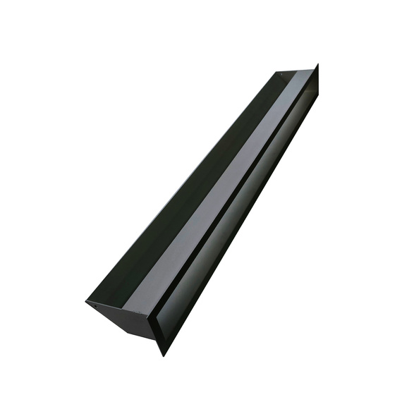 Решетка каминная 9*100 черный 