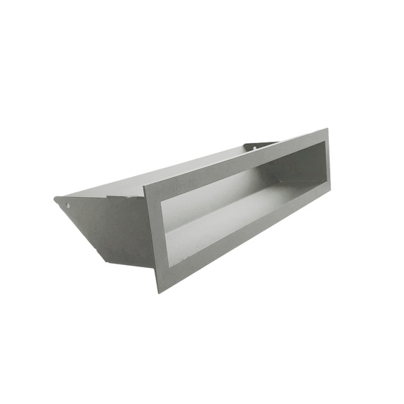 Решетка каминная 9*40 слоновая кость 