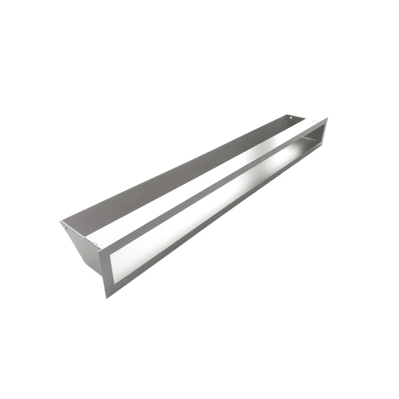 Решетка каминная 9*80 слоновая кость 