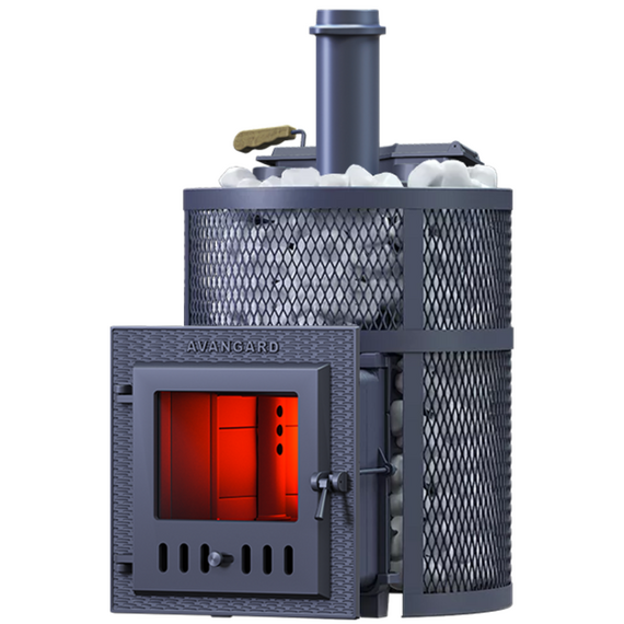 Авангард ЗК 25 (M) Pro Ураган печь чугунная для бани