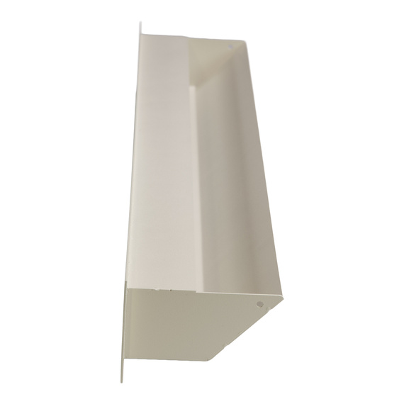 Решетка каминная 9*80 слоновая кость № 8