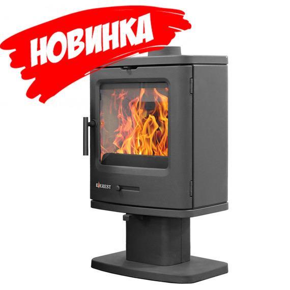 Эверест В7У печь-камин чугунный 