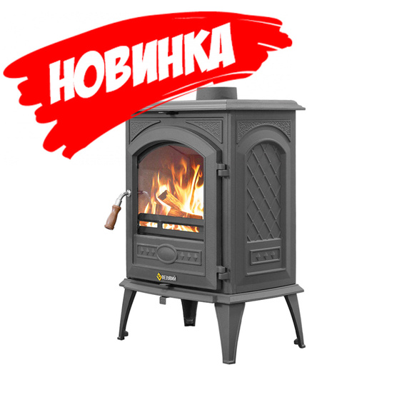 SV 08 печь-камин чугунный до 160 м3 антрацит 