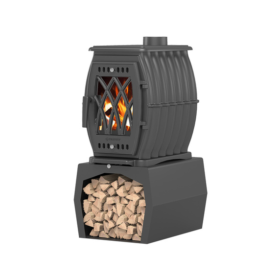 BX-09M печь-камин чугунный до 180 м3 антрацит № 2