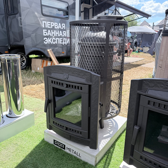 Атмосфера XL сетка нержавейка печь для бани чугунная 