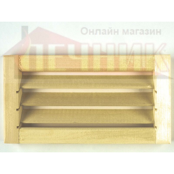 Решетка вентиляционная липа малая 250х130х25 мм 320